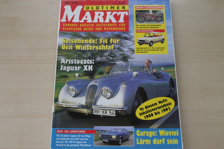 Deckblatt Oldtimer Markt (12/1993)